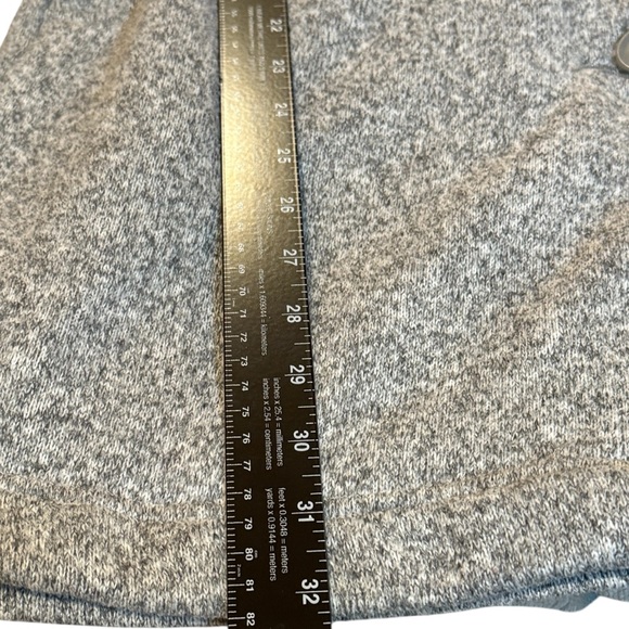 Patagonia Better Sweater Gray Fleece Coat Ladies Medium - Picture 11 of 11